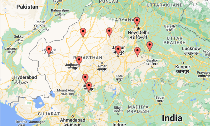 Le Rajasthan des Maharajas
